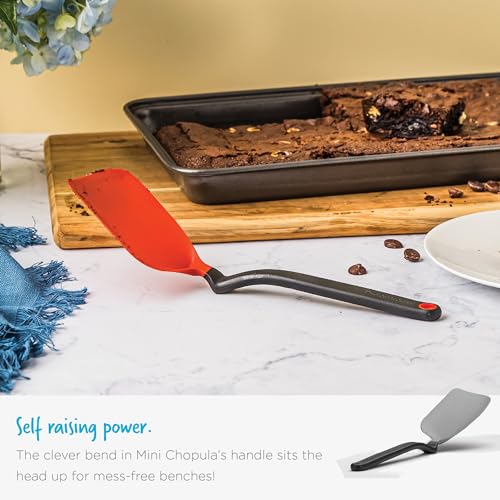 Dreamfarm Mini Chopula Spatula with Strong Chopping Edge - Red - color: Red