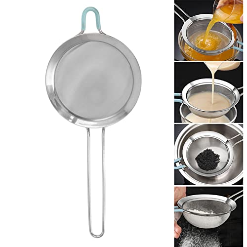 Fdit Fine Mesh Strainer 60 Mesh Stainless Steel 20 cm