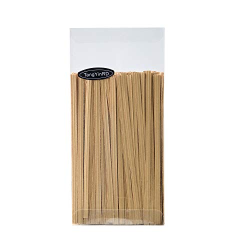 500 Pcs 5" Kraft Paper Twist Ties Reusable Bread Ties, for Party Cello Candy Bread Coffee Bags Cake Pops - color: Kraft Paper