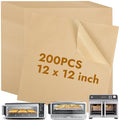 YQL 12 Inch 200PCS Air Fryer Liners for Ninja SP151 SP101/SP201/SP301 - size: 200PCS