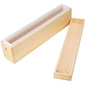 Silicone Soap Molds for Soap Making, 2.2L/77oz Soap Mold with Wooden Cover, Loaf Soap Making Tools - size: 2.2L/77oz-deep