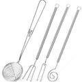 Patelai 4 Pcs Candy Chocolate Dipping Tools Set, Handmade Pralines
