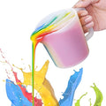 LET'S RESIN 17oz Silicone Split Cup with Handle, 5 Channels - size: 1 Cup (17 oz)