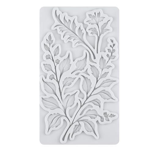 Tree Branch Silicone Molds Tree Twigs Leaves Fondant Mold Set of 6 - color: Style D