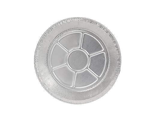 Waytiffer 9" Pie Pans (10pack) - Disposable Aluminum Foil Pie Tins,Heavy-duty, Baking Tin Plates, Standard Size - size: 10 Pack