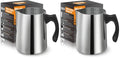 BBAXI Candle Making Pouring Pot, 32oz Double Boiler Wax Melting Pot, 304 Stainless Steel Candle Making Pitcher with Heat-Resistant Handle and Dripless Pouring Spout Design (Pack of 2) - size: Candle Pot (Pack of 2)