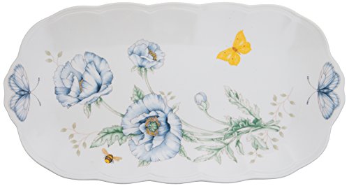 Lenox Butterfly Meadow Oblong Sandwich Tray - - style: Oblong Tray