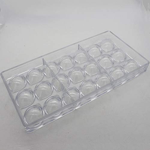 Goldbaking Polycarbonate Chocolate Mould Chocolate DIY Mold Half Lemon
