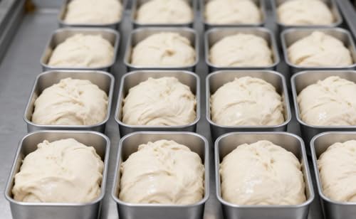 Leonyo 6.3x3.5IN Stainless Steel Mini Loaf Pans for Baking Bread, 4 Pack - size: Small