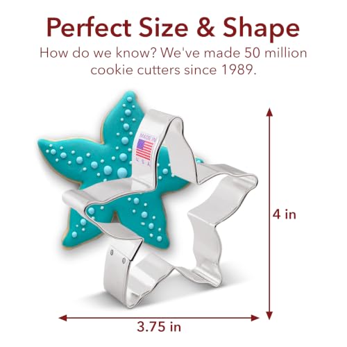Ann Clark Starfish Cookie Cutter, Made in USA - style: Starfish