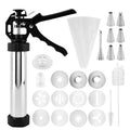 3-in-1 Churro Maker Kit, Stainless Steel Cookie Press Gun