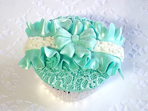 Katy Sue Royal Lace Silicone Mold for Cake Decorating, Cookie Decorating, & Craft. For Use With Fondant, Gum Paste, Sugar Paste, & Air Dry Clay from Katy Sue Designs Fondant Molds