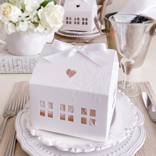 Karentology Signature Classic House-Shaped Cookie Gift Boxes, 20 Pack
