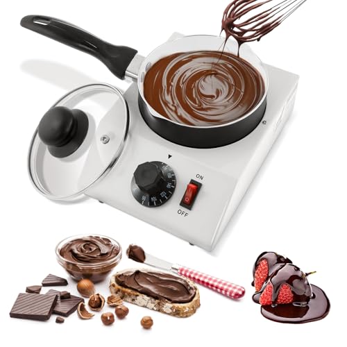 WICHEMI Chocolate Melting Pot Chocolate Melter Chocolate Tempering Machine - color: Single Pot