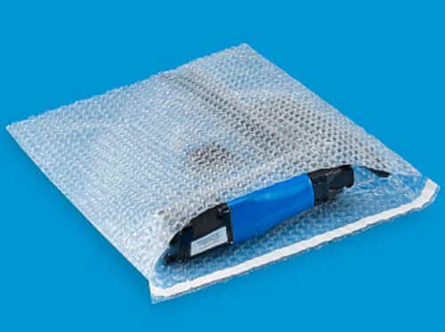 Bubble Out Bags 12 x 15.5” Inch Clear Lightweight 3/16” Bubble Cushioning Pouches Self-Sealing (Pack of 200) - color: FULL CASE, size: 12” x 15.5”