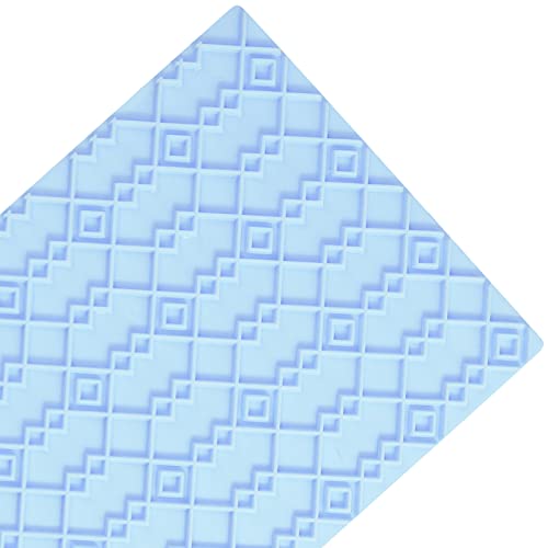 6 Packs Fondant Impression Mat Fondant Texture Mats Clay Mold Set Lace Embossing Mat Fondant Cake Embossed Impression Sheets for Cake Decorating - style: Style Two