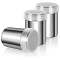 Accmor 14oz Powdered Sugar Shaker Duster, Cinnamon Shaker Flour Duster Sifter, Stainless Steel Fine Mesh Shaker for Sugar Flour Cocoa Coffee Bar, 3 Pack - size: 14 Ounce