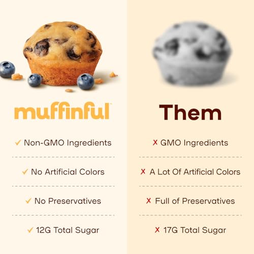 Muffinful Variety Mini Muffins Snack Packs, 15 4-Packs