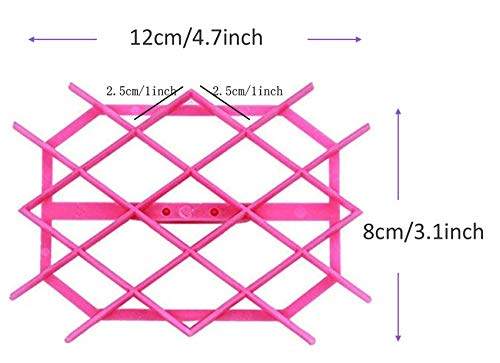 Rhombus Diamond Fondant Cake Mould Embosser Cutter Stamp Tool - A