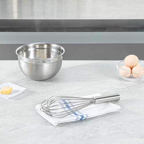 Restaurantware Stainless Steel French Whisk, 12 In - size: 12", style: French