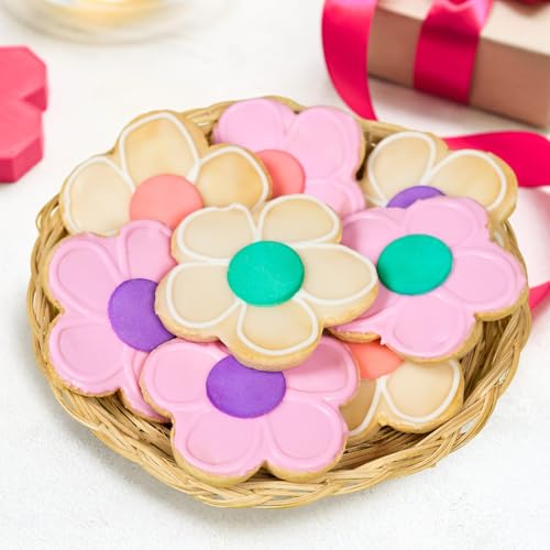 ALLTOP Flower Cookie Cutter Set - color: Plum