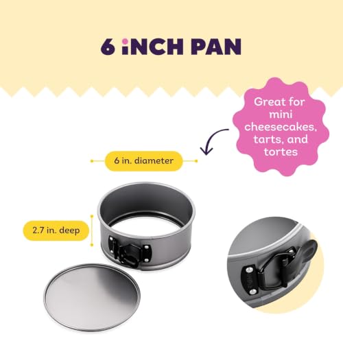 Wilton Everyday Non-Stick Springform Pan, Made Without PFAS, 6 in.