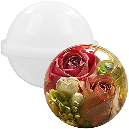 Large Sphere Round Silicone Mold for Resin Epoxy 4inch - size: 4inch