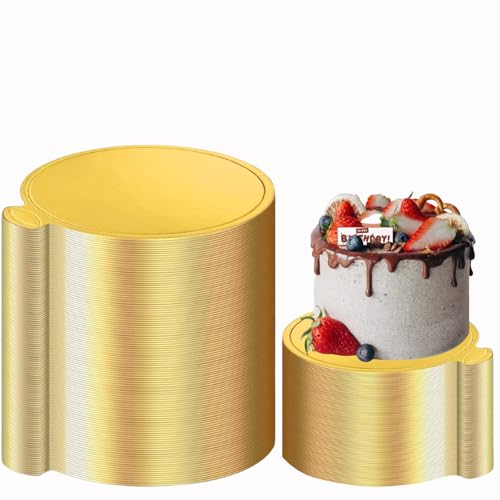 100PCS 4 Inch Cake Boards,10.1cm Mini Cake boards for Baking