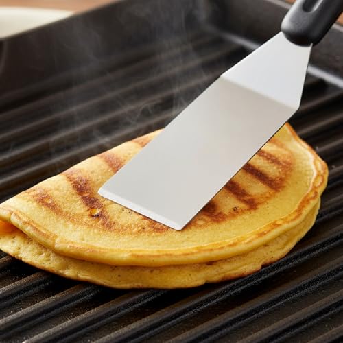 LemonRoad 10 Pcs Small Metal Spatula Bulk Mini Stainless Steel Spatula