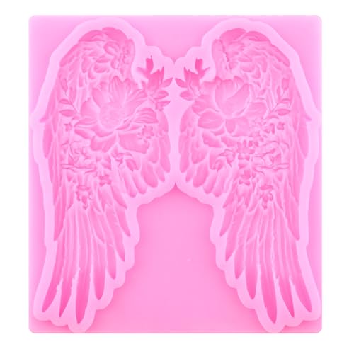 Mujiang Angels Wings Fondant Silicone Molds Set of 3 - color: Style B