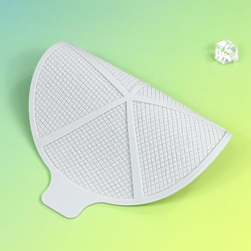 mostsom Embossing Fondant Lace Mold, Silicone Cake Decorating Mat, Elegant Lace Pattern Baking Tool for Sugar Craft, Chocolate, Gum Paste (C_ Ice Cream Cone)