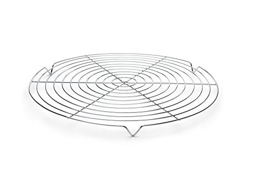 Fox Run Round Cooling Rack, Iron/Chrome, 13-Inch