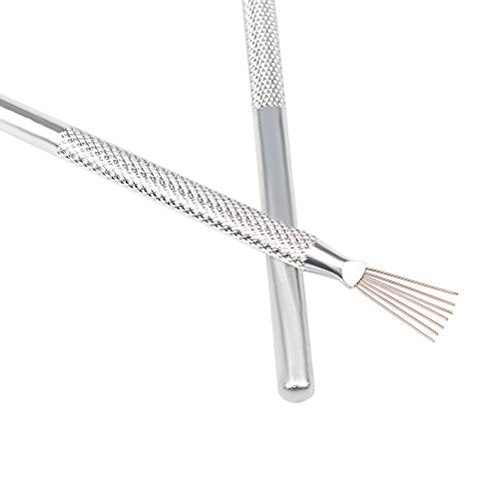 2Pcs Clay Needle Tools, Feather Wire Texture Tool for Pottery