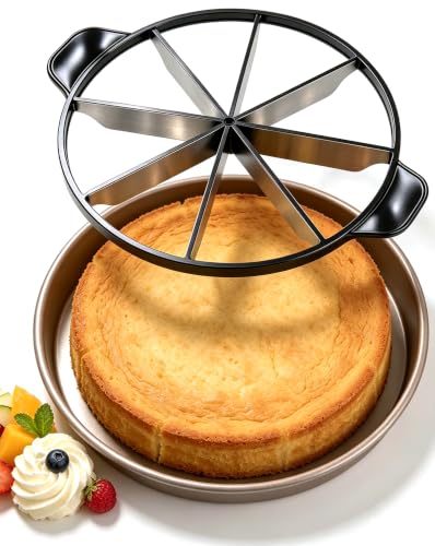 FDXGYH Pie Cutter 6 Slice 10" Pie Plastic Cutter with 6 Equal Slices Black - size: 6-Slice Pie Cutter-Plasitc-BL