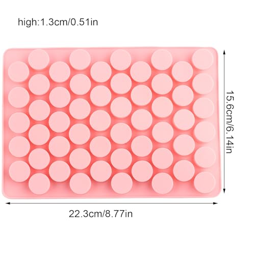 Round Silicone Candy Molds Set Of 2 - color: B