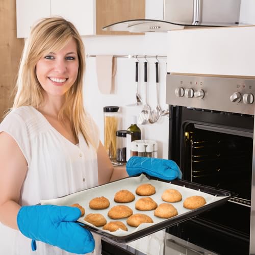 130PCS Parchment Paper Baking Sheets, 9x13 Inch, Precut Non-Stick Parchment Paper for Quarter Sheet Pans Liners, Baking Cookies, Bread, Meat, Pizza, Toaster Oven - color: White 9" x 13"