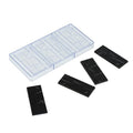 Restaurantware-Pastry Tek 10.8 x 5.3 Inch Chocolate Bar Molds, 10 Dishwashable Chocolate Molds - 4 Cavities, Freezable, Clear Polycarbonate Candy Mold, For Protein and Energy Bars, Easy To Release - size: 10 Count | 10.8 x 5.3 Inch, style: Bar