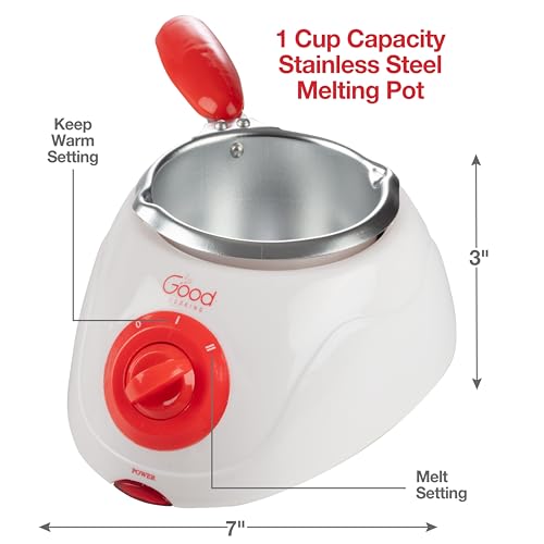 Electric Chocolate Fondue Melting Pot- Halloween Candy Bar Making Set - size: Single Pot
