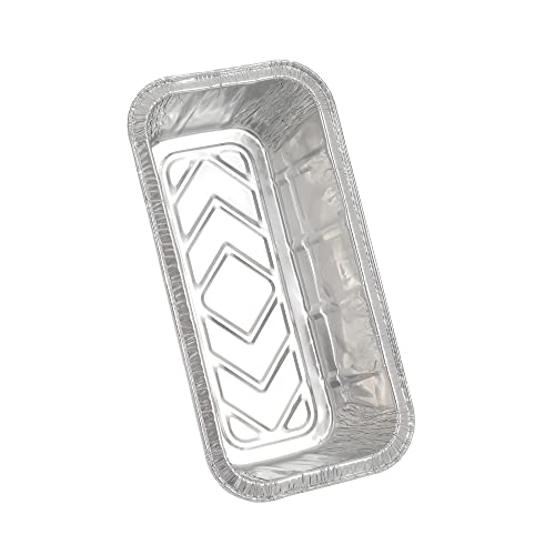 Waytiffer Loaf Pans [25 Pack] 2Lb Heavy Duty Disposable Aluminum Foil Premium Bread Tins Standard Size - 8.5" X 4.5" X 2.5" Perfect for Homemade Cakes & Breads - size: 25 PACK