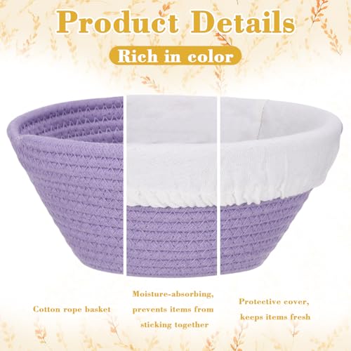 4 Pcs Round Banneton Bread Proofing Basket, 9 Inch - size: 9 Inch