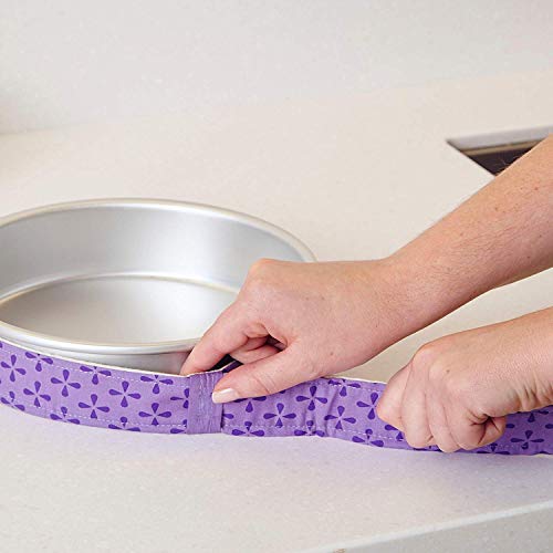 Mity rain 4-Piece Cake Pan Dampen Strips - color: 4PCS