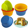 Webake Silicone Cupcake Baking Cups Set of 8, Air Fryer Muffin Pan Jumbo Muffin Liners Reusable Large Individual Muffin Tin, 3.5 Inch Mini Cake Pan Salad Dressing Container, BPA Free - size: 3.5"