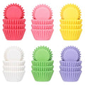 600 Count Mini Cupcake Muffin Liners, Colorful Small Cupcake Liners
