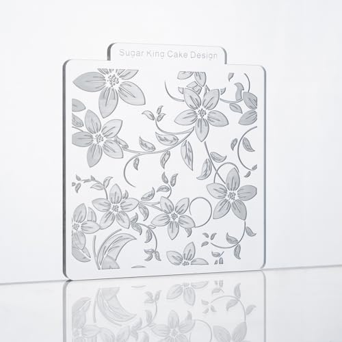 KALAIEN Cookie Stamps,Fondant Impression Mat Set of 3 Style 3 - color: Style 3