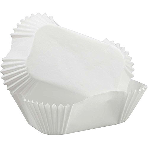 Wilton Mini Loaf Baking Liner/Cups White 50 Pack Bread/Muffins/Cake (12-Pack)