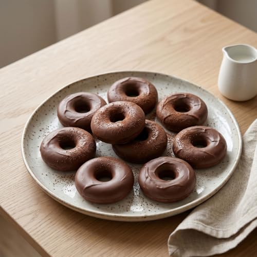 4 Cavity Donut Shaped Silicone Chocolate Molds