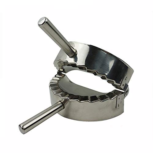 Stainless Steel Dumpling Maker, 5" Goya Empanada Press Mold XL