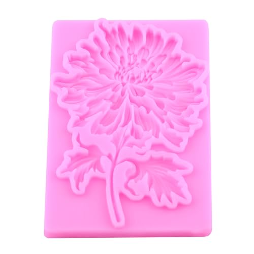 Chrysanthemum Flower Fondant Silicone Mold Set Of 2 - color: Style K