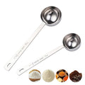 Coffee Spoon Stainless Steel Long-Handled Spoon, 1 and 2 Tbsp Spoon Silver - color: Silver Long