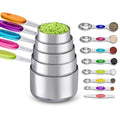 Topfeel 13-Piece Measuring Cups and Magnetic Spoons Set
